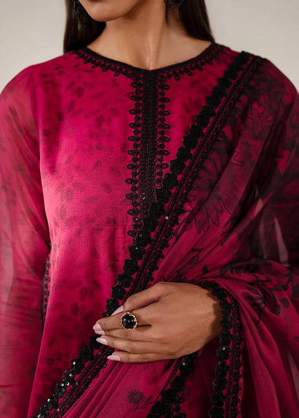 Baroque | Embroidered Chiffon UF-4138