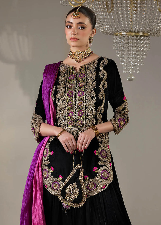 Velvet Hand Embroidered P-290