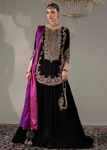 Velvet Hand Embroidered P-290