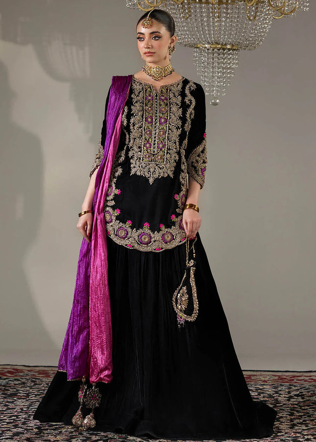 Velvet Hand Embroidered P-290