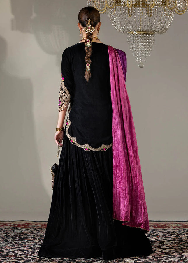 Velvet Hand Embroidered P-290