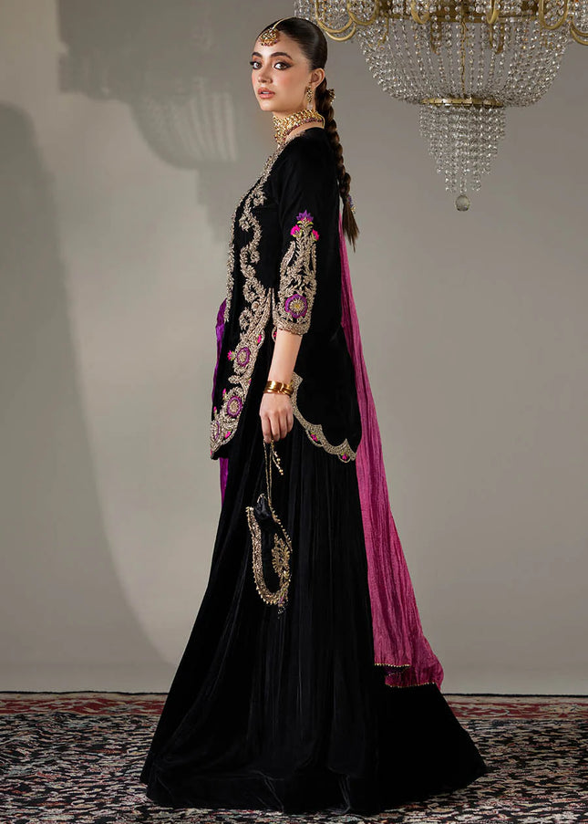 Velvet Hand Embroidered P-290