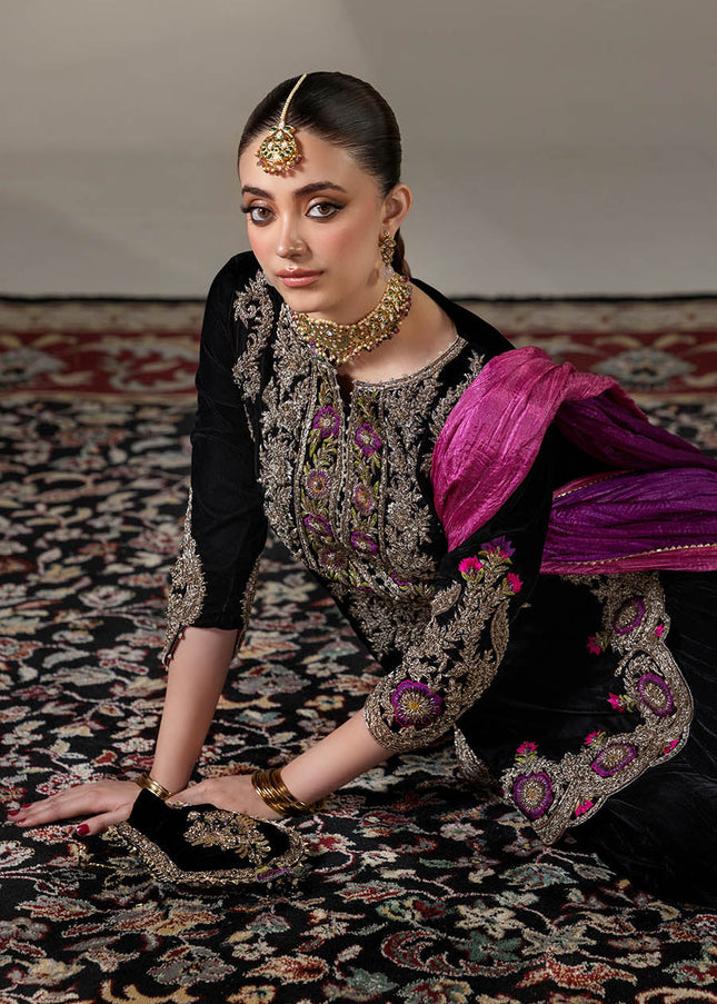 Velvet Hand Embroidered P-290