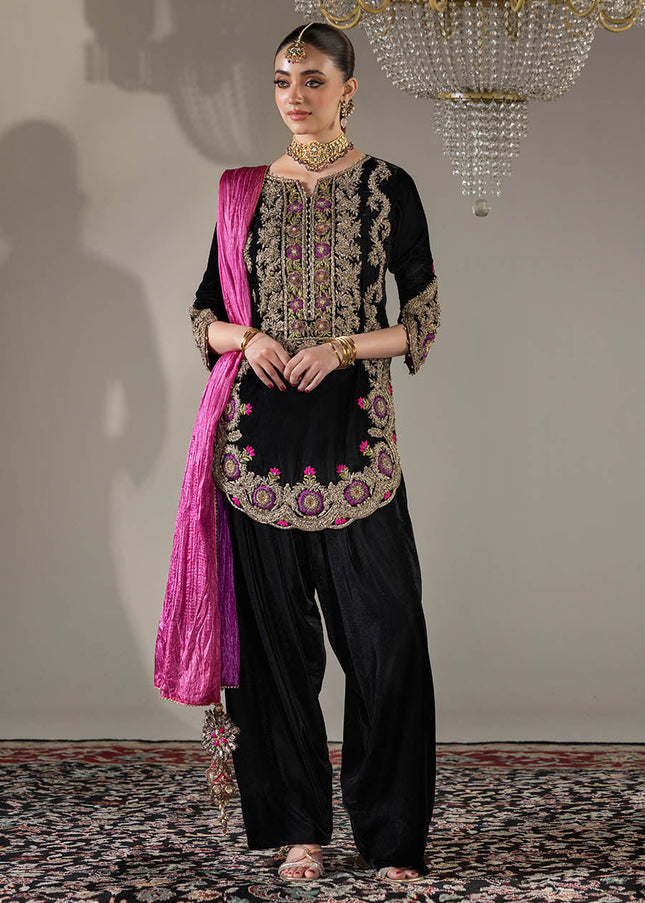 Velvet Hand Embroidered P-290