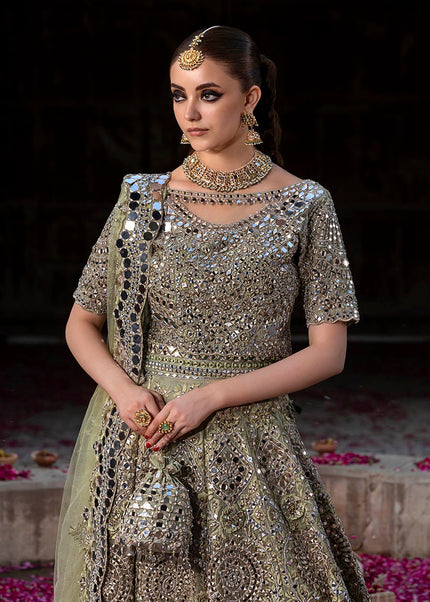 Net Hand Embroidered E-313