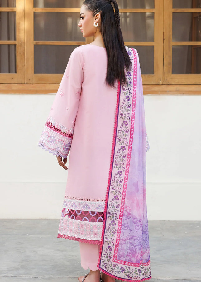 Farasha | Summer Weaves Embroidered Lawn'25 - Petal Bloom