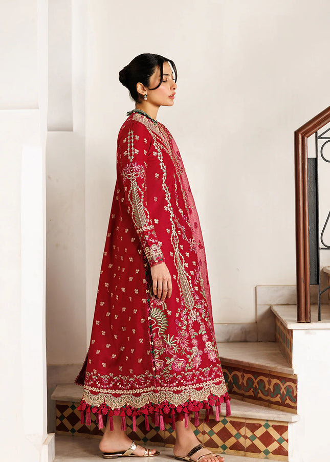 Emaan Adeel | Mirabelle Festive Lawn - Gardenia Glow