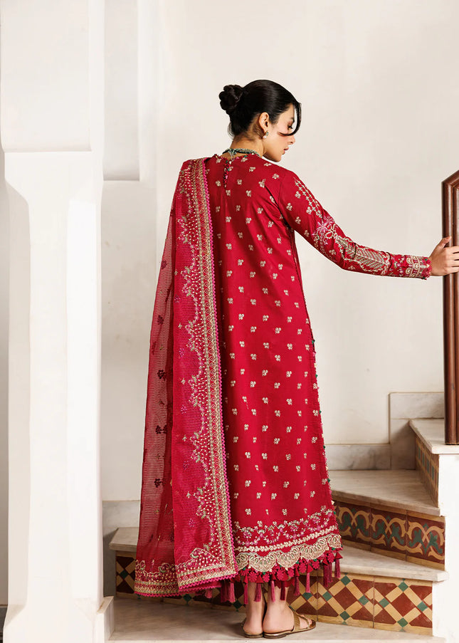 Emaan Adeel | Mirabelle Festive Lawn - Gardenia Glow