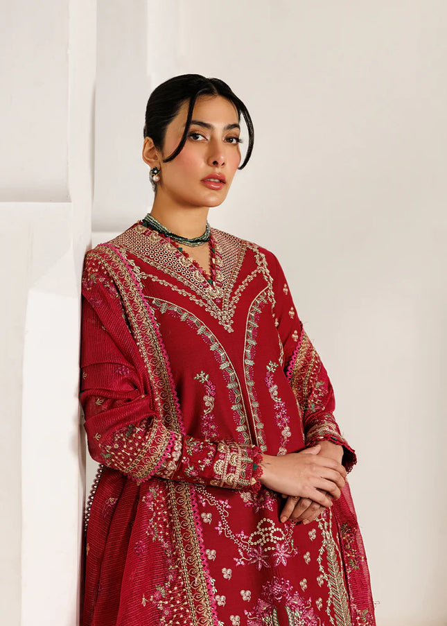 Emaan Adeel | Mirabelle Festive Lawn - Gardenia Glow