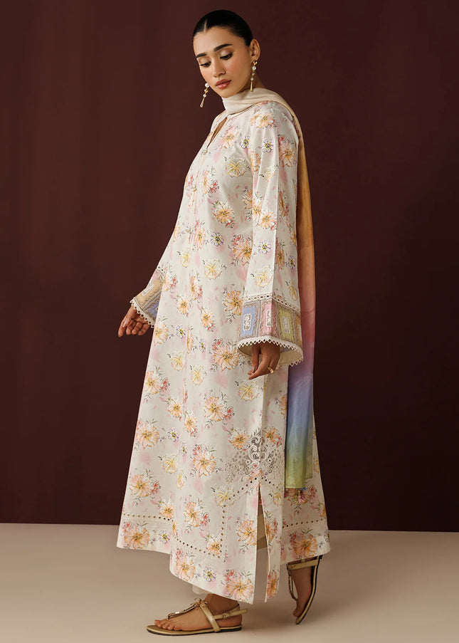 Baroque | Embroidered Printed Lawn PR-1260