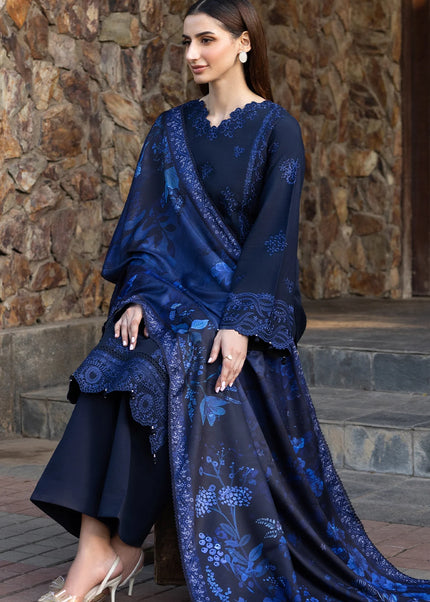 Farasha | Eminence Khaddar F/W '25 - Bluebell