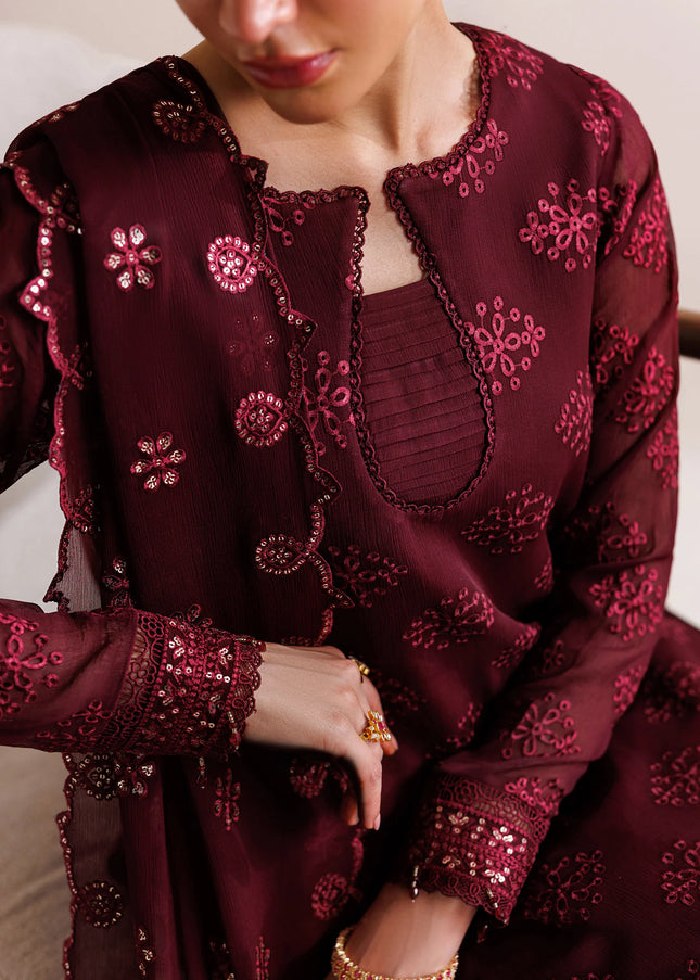 Farasha | Chiffon Threads '26 - Crimson Grace