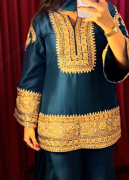 Zainab Shamsi | The Gotta Set - Emerald Green