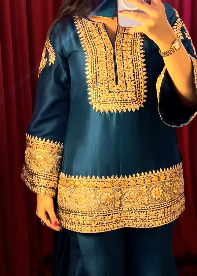Zainab Shamsi | The Gotta Set - Emerald Green