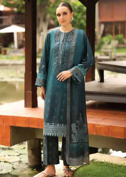 Baroque | Embroidered Printed Lawn UF-4259
