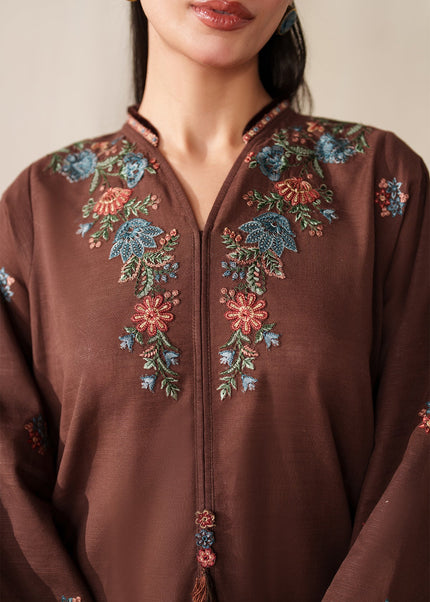 Baroque | Embroidered Khaddar PR-1237