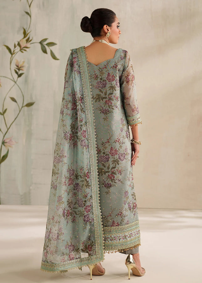 Baroque | Embroidered Cotton Net UF-4373