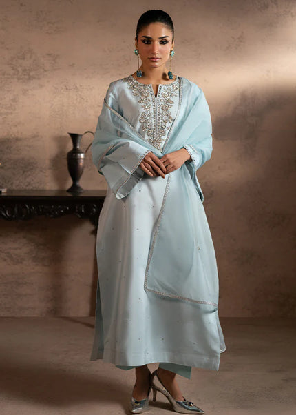 Farrukhzia | Fareesha - Powder Blue