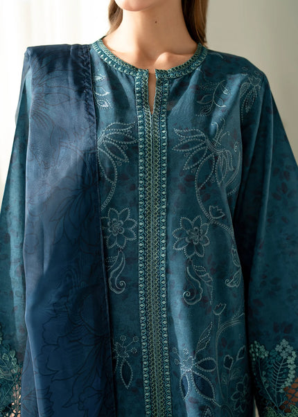 Baroque | Embroidered Printed Lawn UF-4097