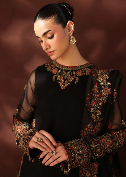 Baroque | Embroidered Chiffon UF-4488