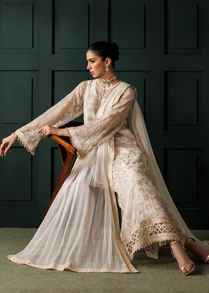 Baroque | Embroidered Chiffon UF-4437