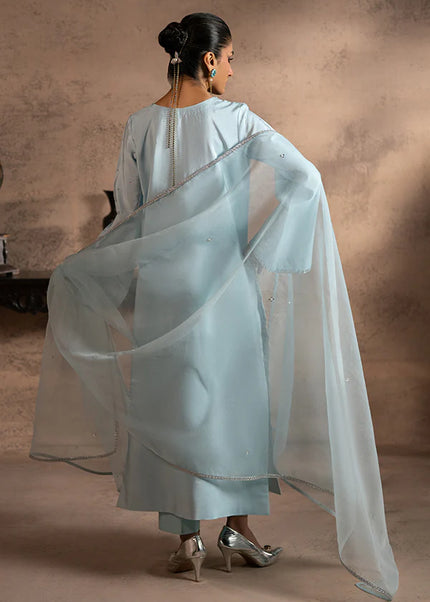 Farrukhzia | Fareesha - Powder Blue