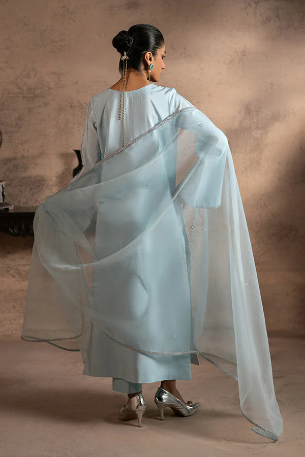 Farrukhzia | Fareesha - Powder Blue