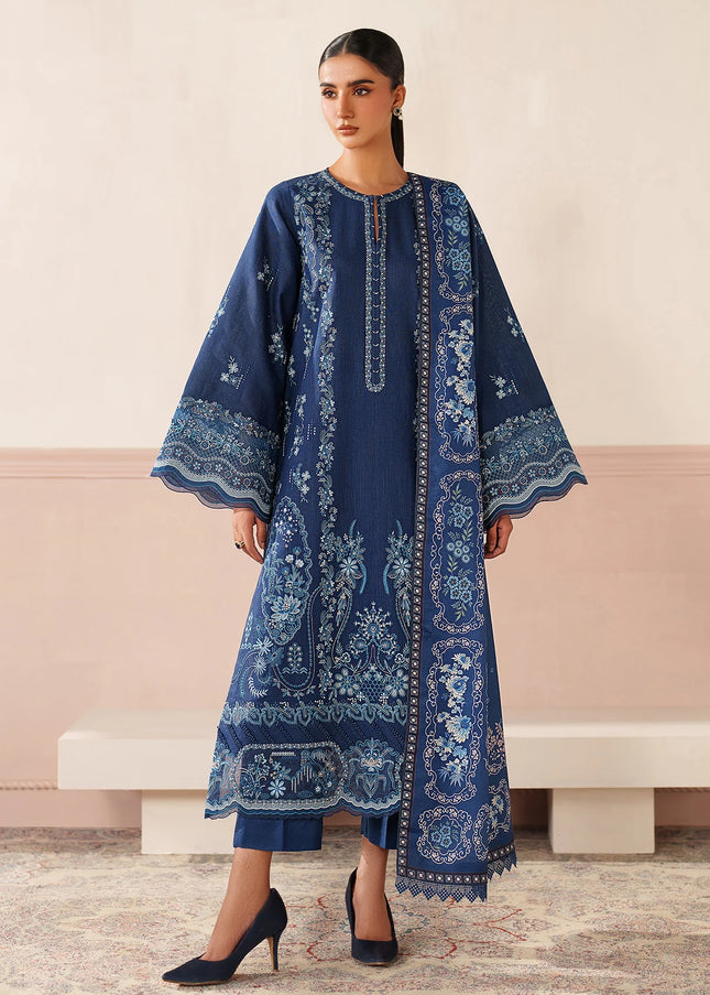 Baroque | Embroidered Khaddar UF-4352