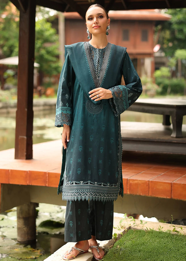 Baroque | Embroidered Printed Lawn UF-4259