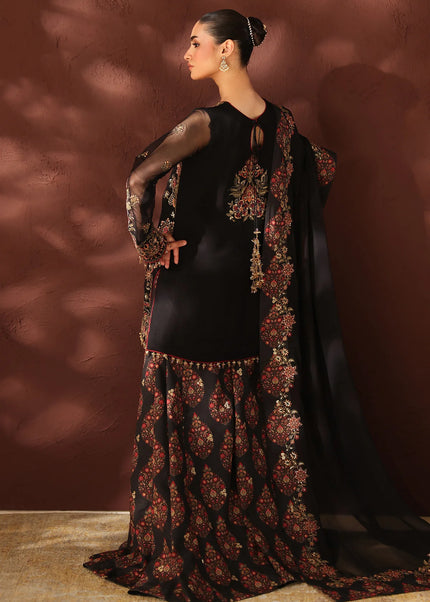 Baroque | Embroidered Chiffon UF-4488