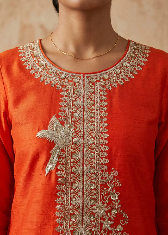 Chinnon Embroidered Sharara Suit Series