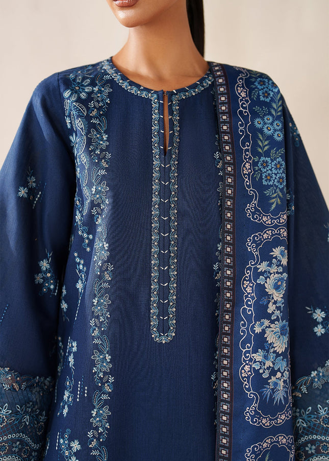 Baroque | Embroidered Khaddar UF-4352