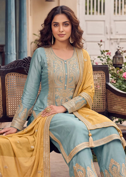 Chinnon Embroidered Pant Style Suit Series