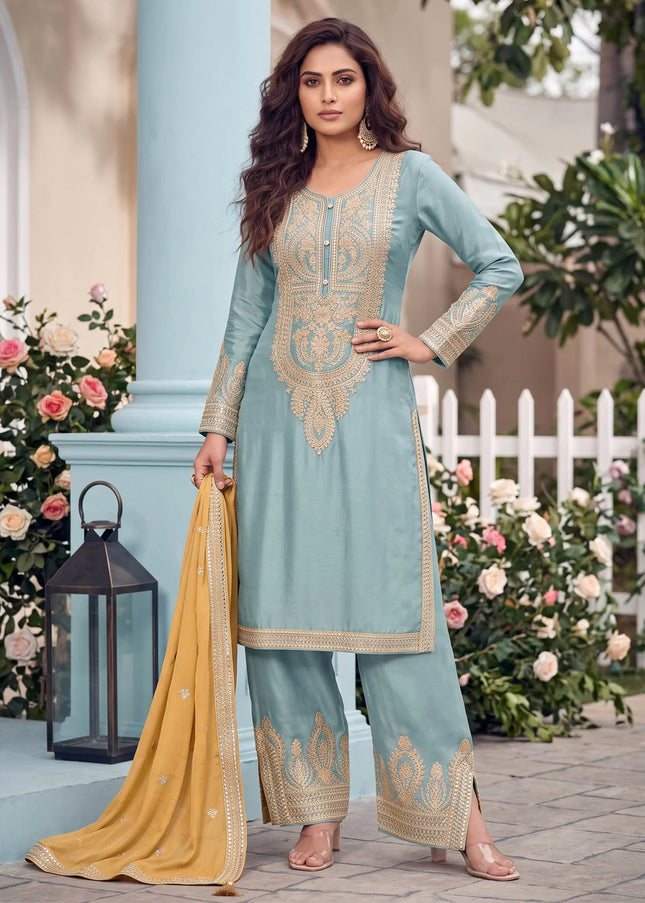Chinnon Embroidered Pant Style Suit Series