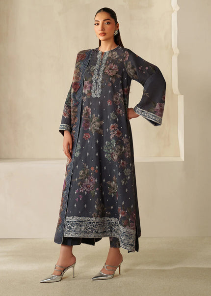 Baroque | Embroidered Khaddar UF-4334