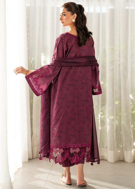 Baroque | Embroidered Printed Lawn UF-4098