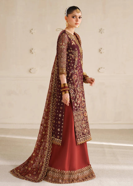 Baroque | Embroidered Chiffon CH14-07