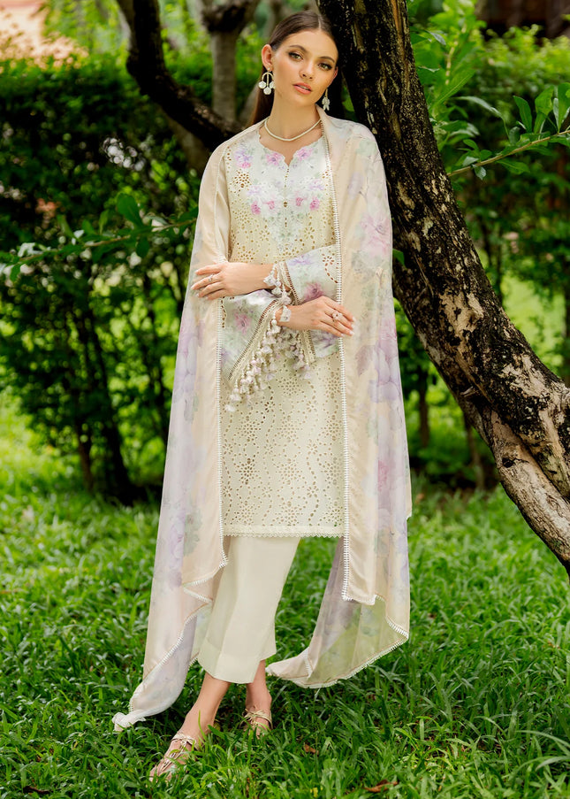 Baroque | Embroidered Schiffli PR-1175