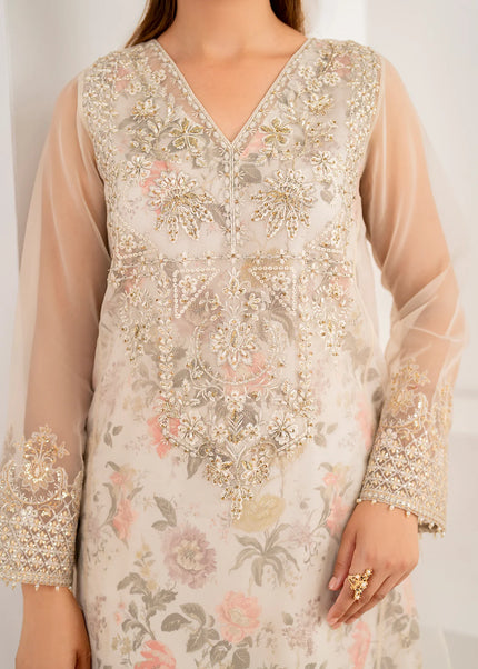 Baroque | Embroidered Chiffon UF-699