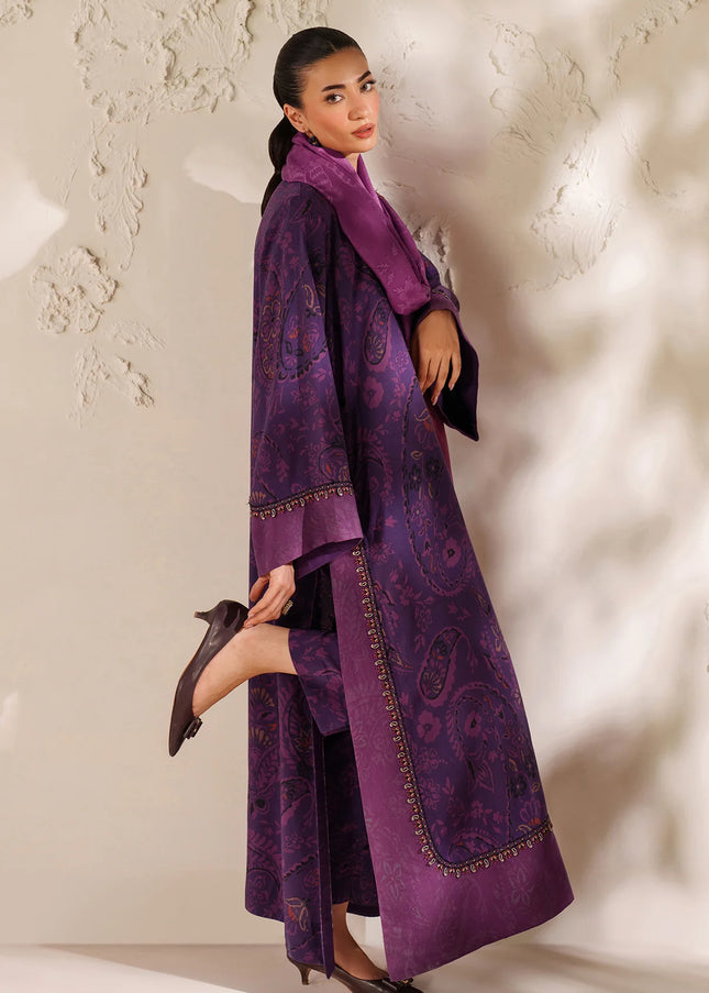 Baroque | Embroiderd Viscose Silk UF-4291