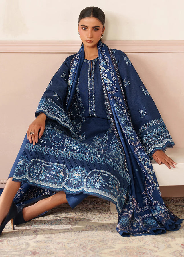 Baroque | Embroidered Khaddar UF-4352