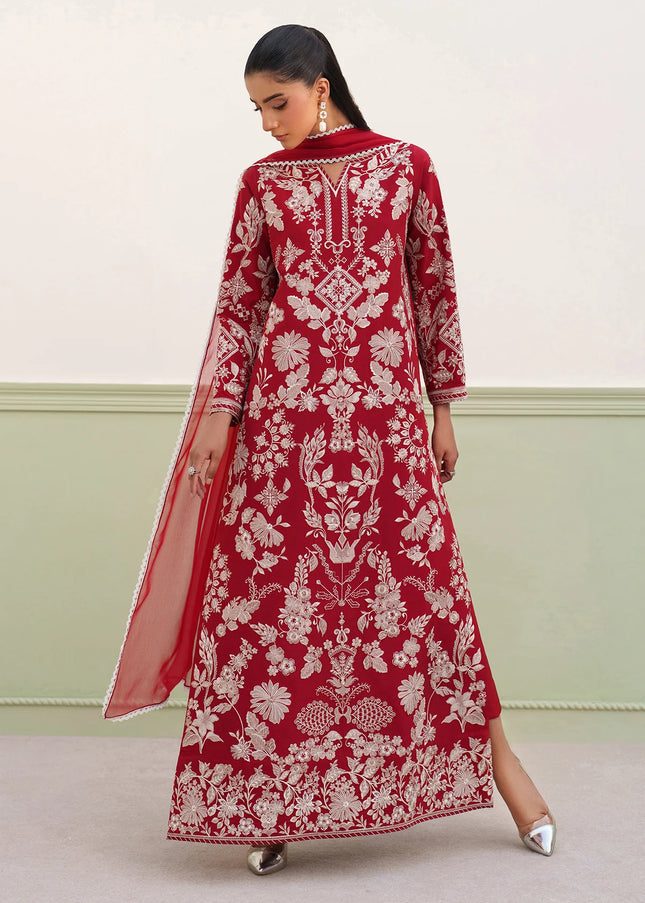 Baroque | Embroidered Raw Silk UF-4386