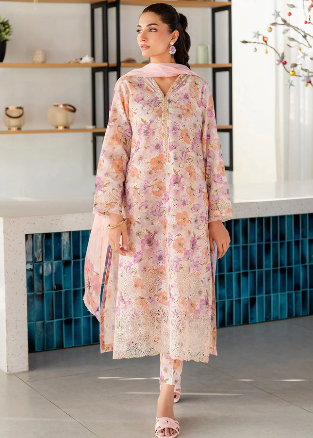 Baroque | Embroidered Printed Lawn UF-4099
