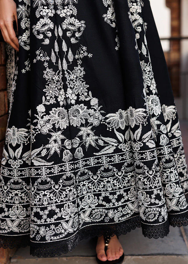 Emaan Adeel | Mirabelle Festive Lawn - Midnight Bliss