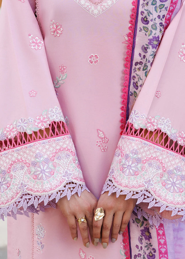 Farasha | Summer Weaves Embroidered Lawn'25 - Petal Bloom