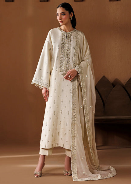 Baroque | Embroidered Raw Silk UF-4434
