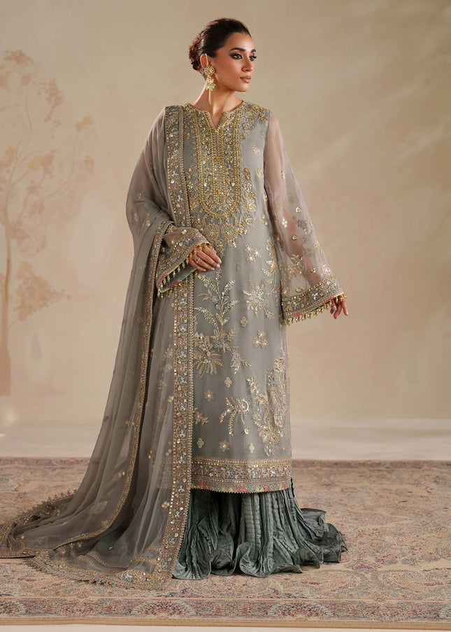Baroque | Embroidered Chiffon UF-4364