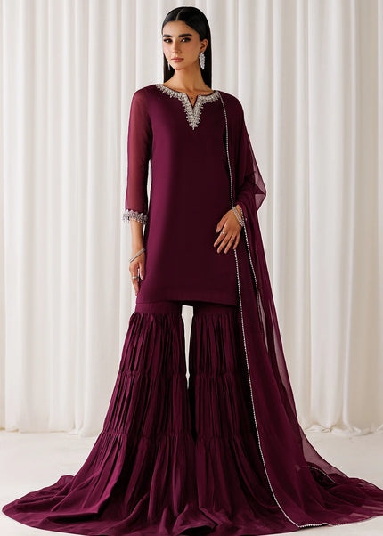 Baroque | Embroidered Chiffon EN-1292
