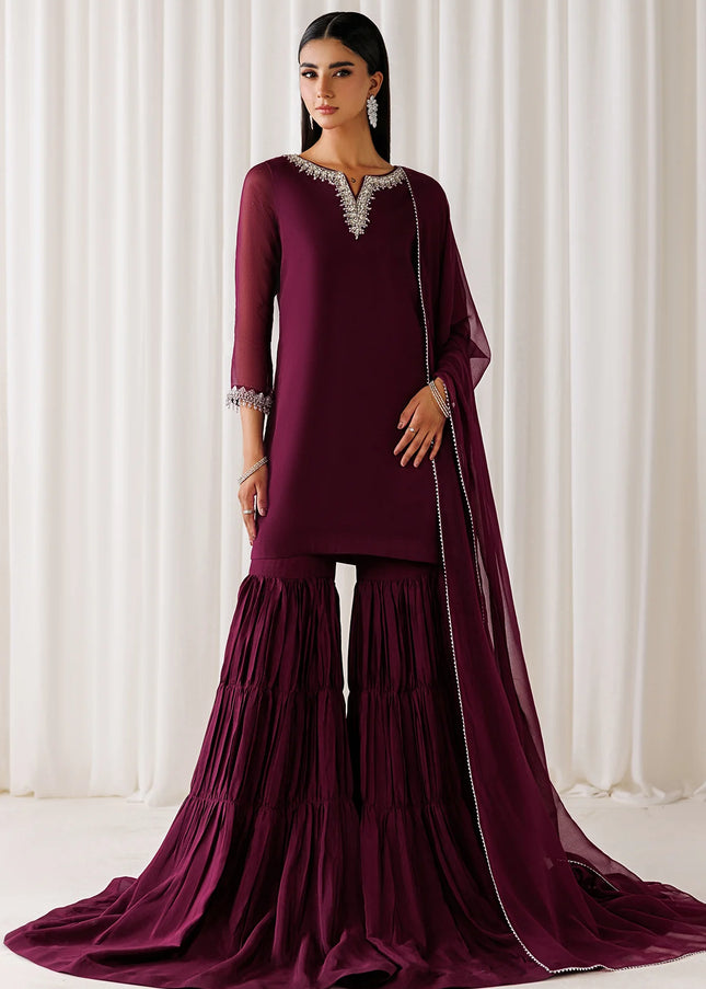 Baroque | Embroidered Chiffon EN-1292