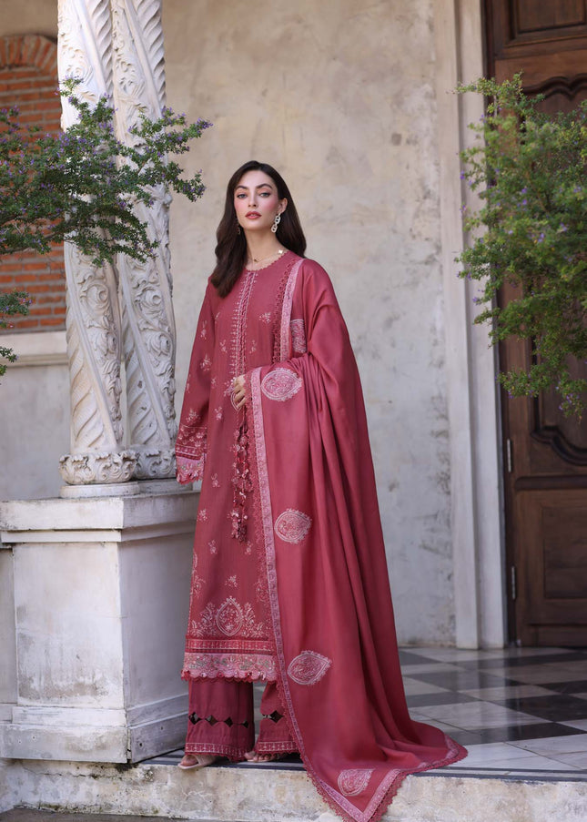 Noor By Saadia Asad | Noor Winter Pashmina Shawls '25 - Sienna
